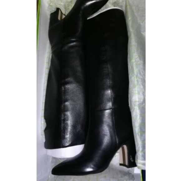 Sam Edelman Black Heeled Boots - Picture 5 of 7